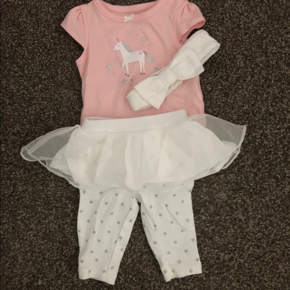 Unicorn baby outfit